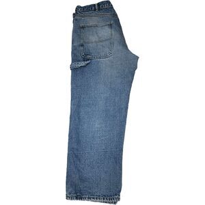 Crossfire Denim Men's Flannel Lined Carpenter Jeans Size 40 x 30